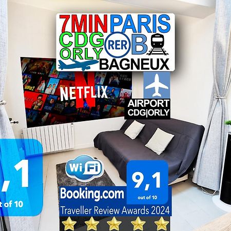 Bagneux Paris Rer B Confort Netflix Cachan Exterior foto